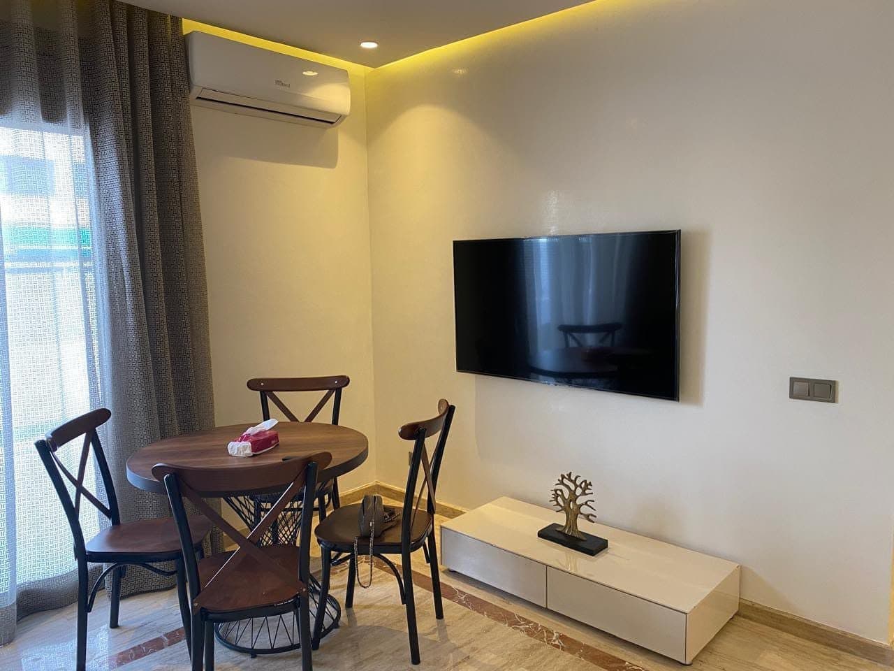 💢 Location longue durée appartement 1chambre 93 m2a terasse 10500dh /mois.a marrif côté twin center