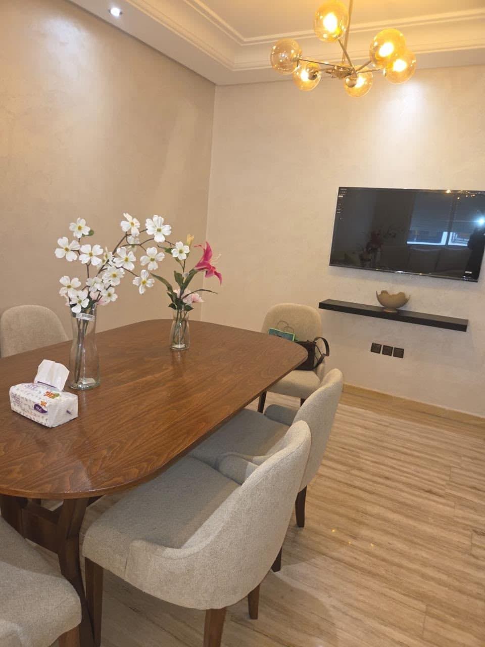 🏡 À LOUER – APPARTEMENT MEUBLÉ HAUT STANDING | VAL FLEURI – CASABLANCA 10000dh /mois